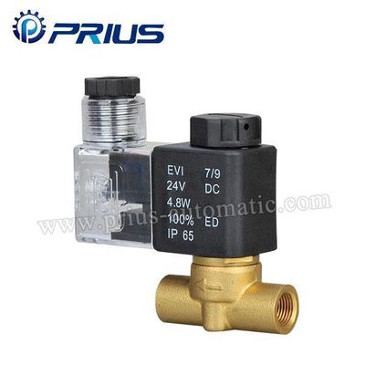 XTF pequena válvula de solenoide de cobre de duas vias, DC12V...